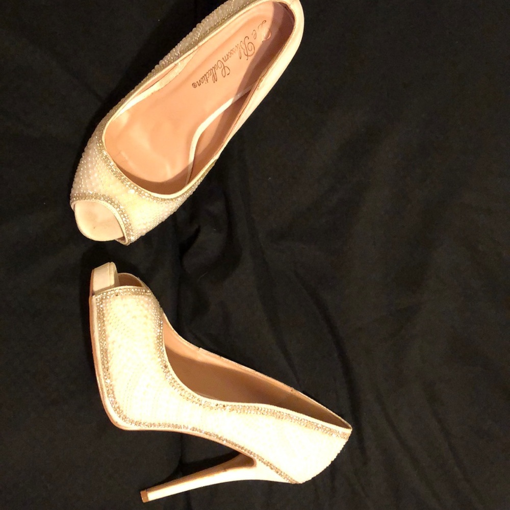 Peek a boo heels